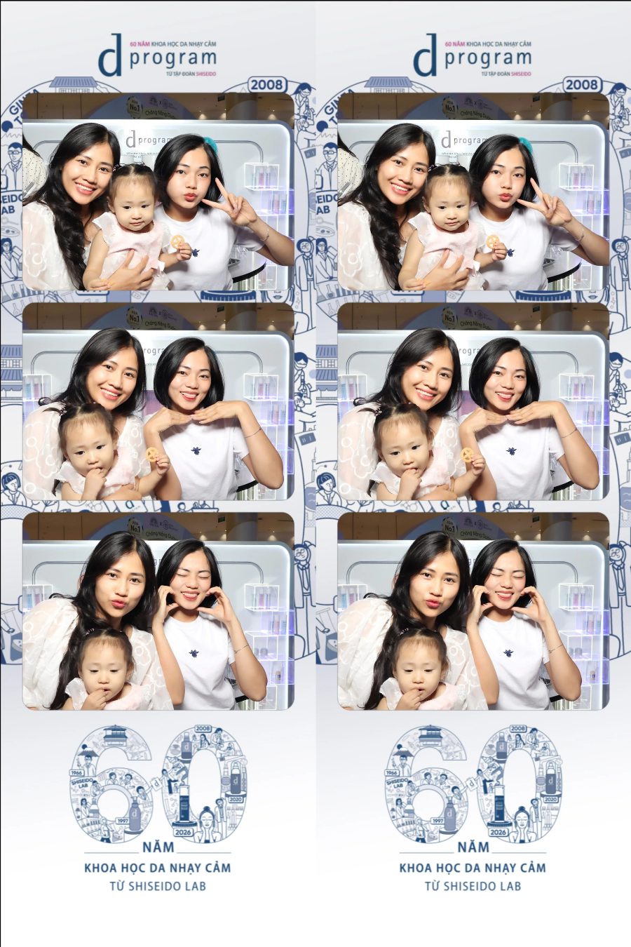 D program by Shiseido 60th Anniversary Promotion at Aeon Mall Tân Phú