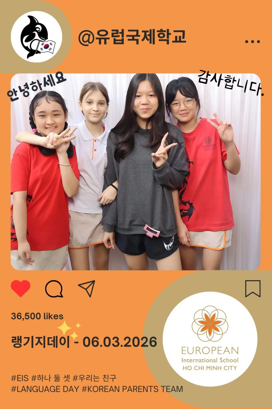 Language Day 2026 at European International School (EIS) in Ho Chi Minh City