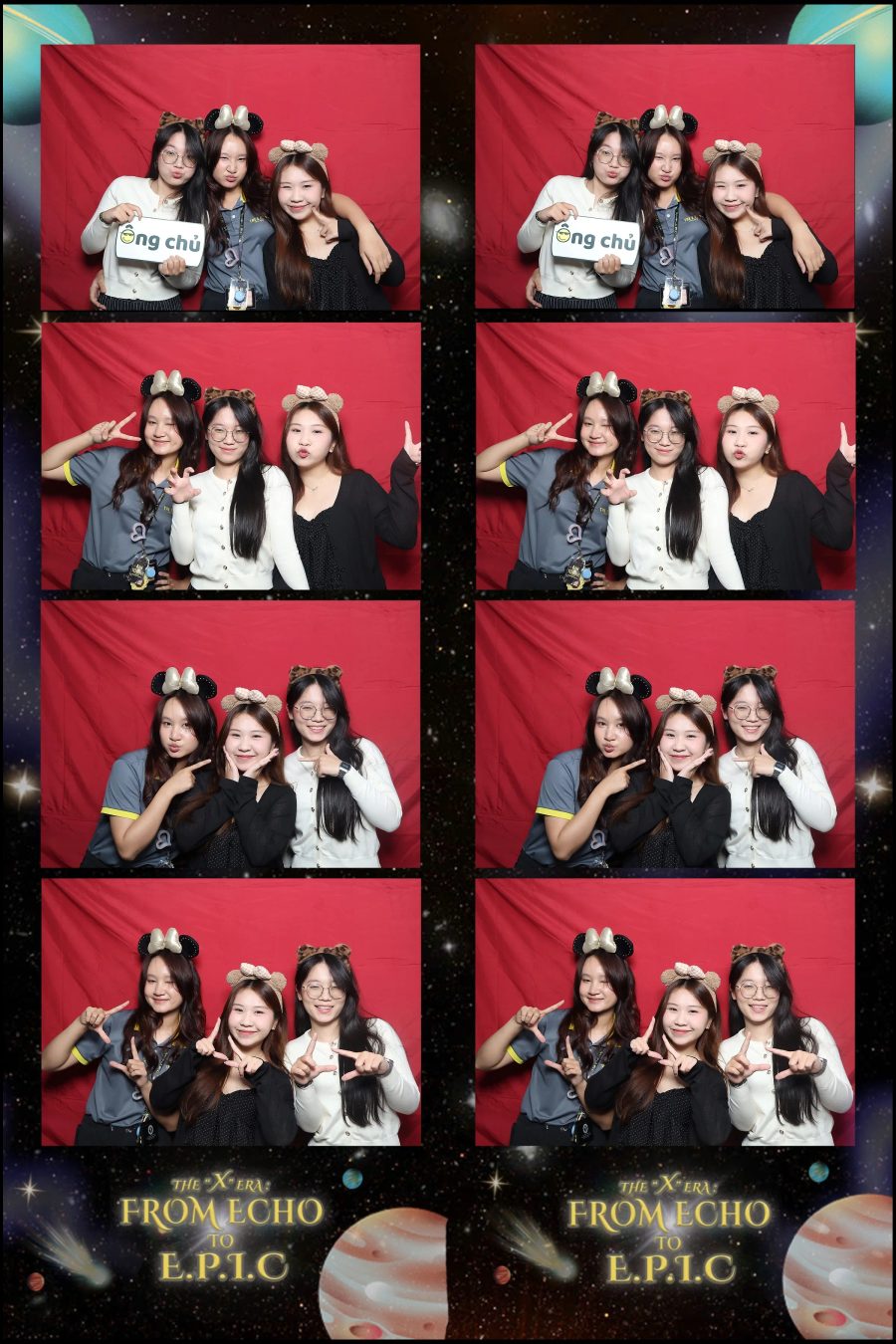 Chupbox Photobooth photo at The EPIC Club of HCMC University of Law