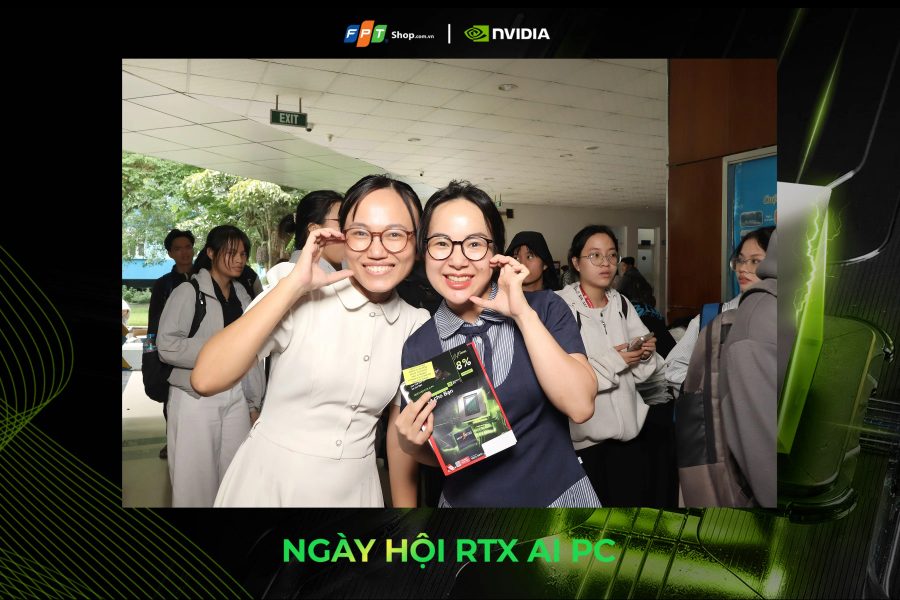 Chupbox Photobooth activity for Nvidia Promotion at University of Information Technology