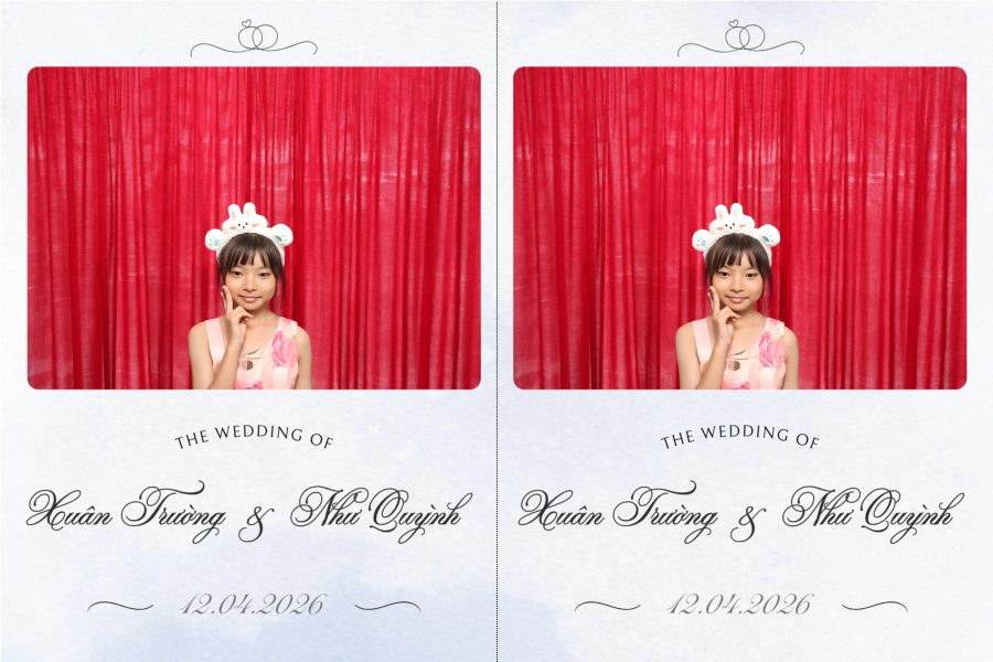 Chupbox Wedding Photobooth for Truong & Quynh at Luxury Palace