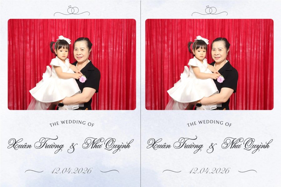 Chupbox Wedding Photobooth for Truong & Quynh at Luxury Palace