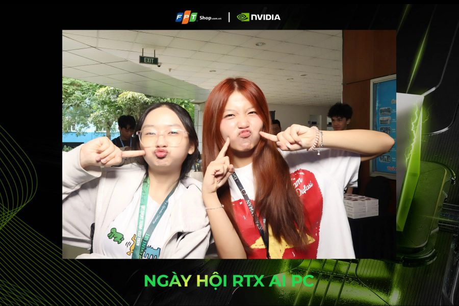 Chupbox Photobooth activity for Nvidia Promotion at University of Information Technology