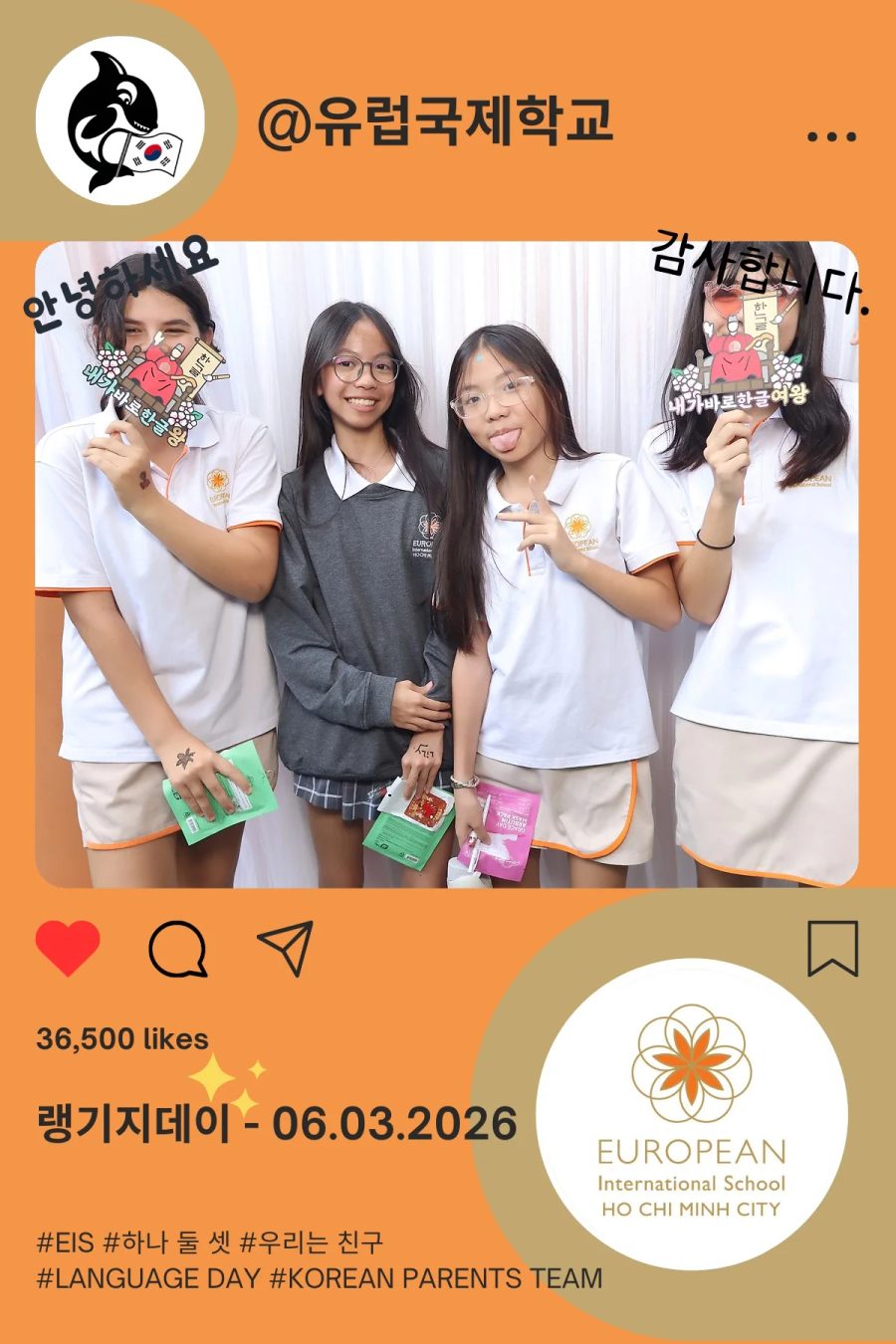 Language Day 2026 at European International School (EIS) in Ho Chi Minh City