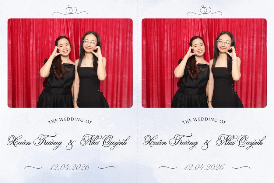 Chupbox Wedding Photobooth for Truong & Quynh at Luxury Palace