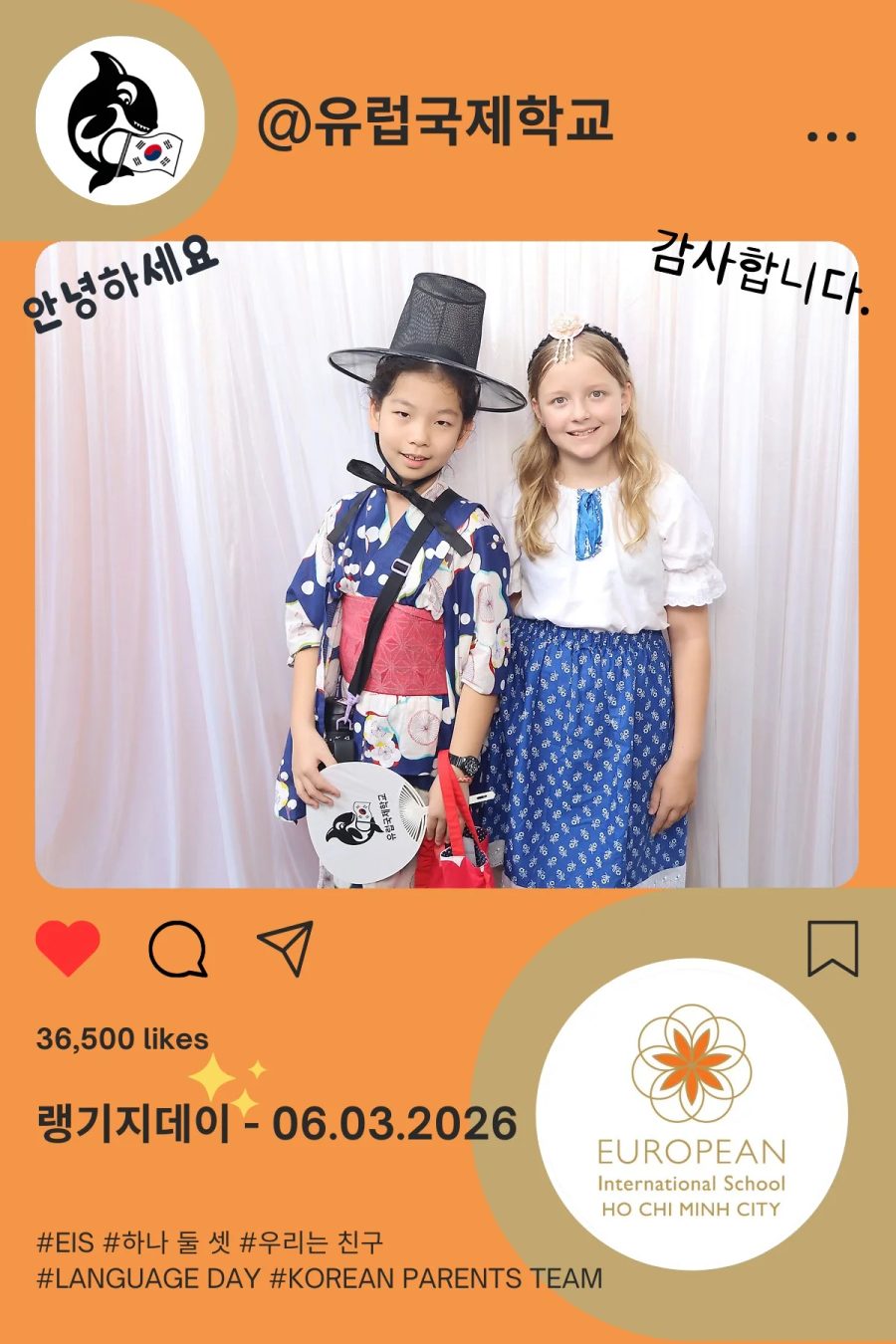 Language Day 2026 at European International School (EIS) in Ho Chi Minh City