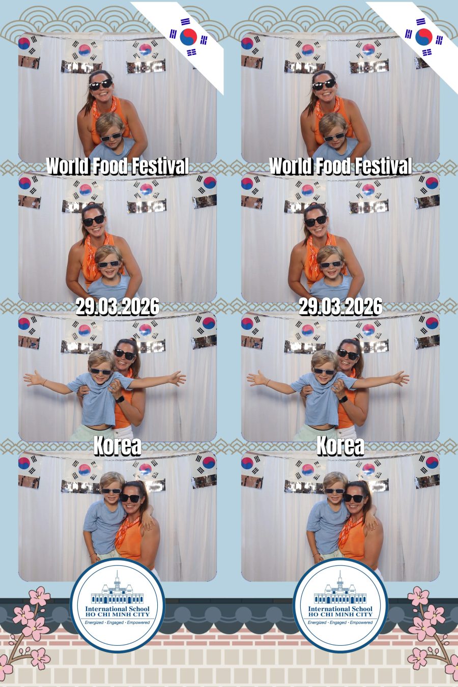 Chupbox Photobooth photos at International School HCMC (ISHCMC)