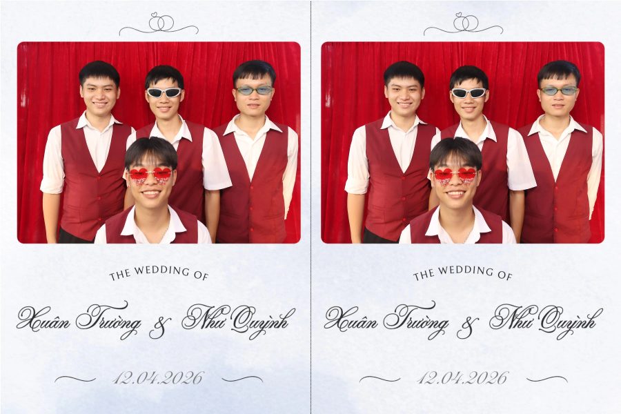 Chupbox Wedding Photobooth for Truong & Quynh at Luxury Palace