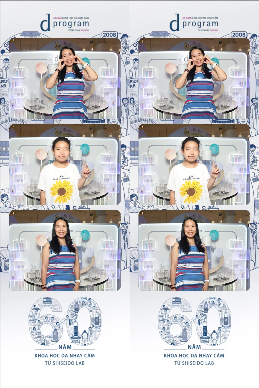 D program by Shiseido 60th Anniversary Promotion at Aeon Mall Tân Phú