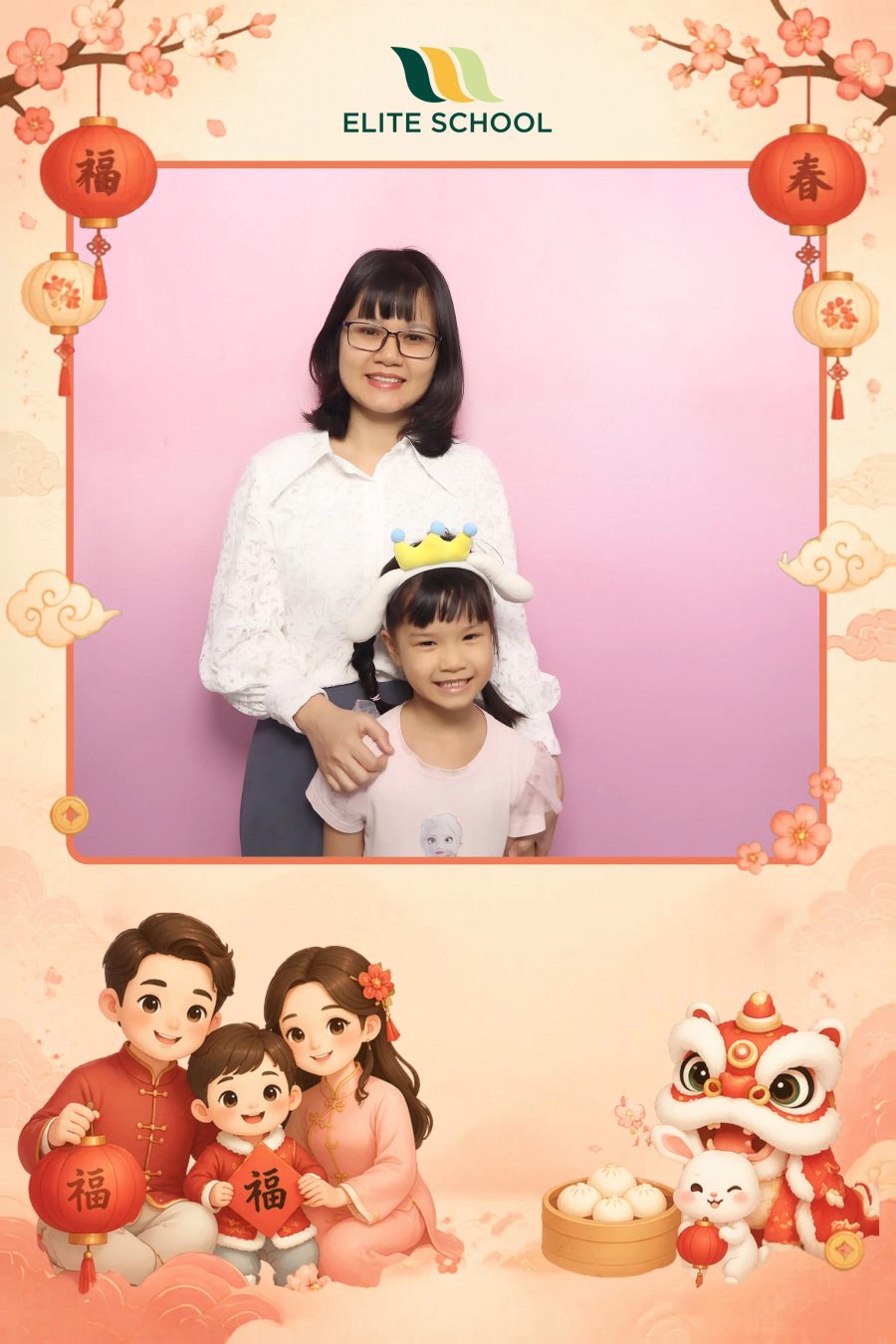 Chupbox Photobooth for Family day at Elite School Binh Duong
