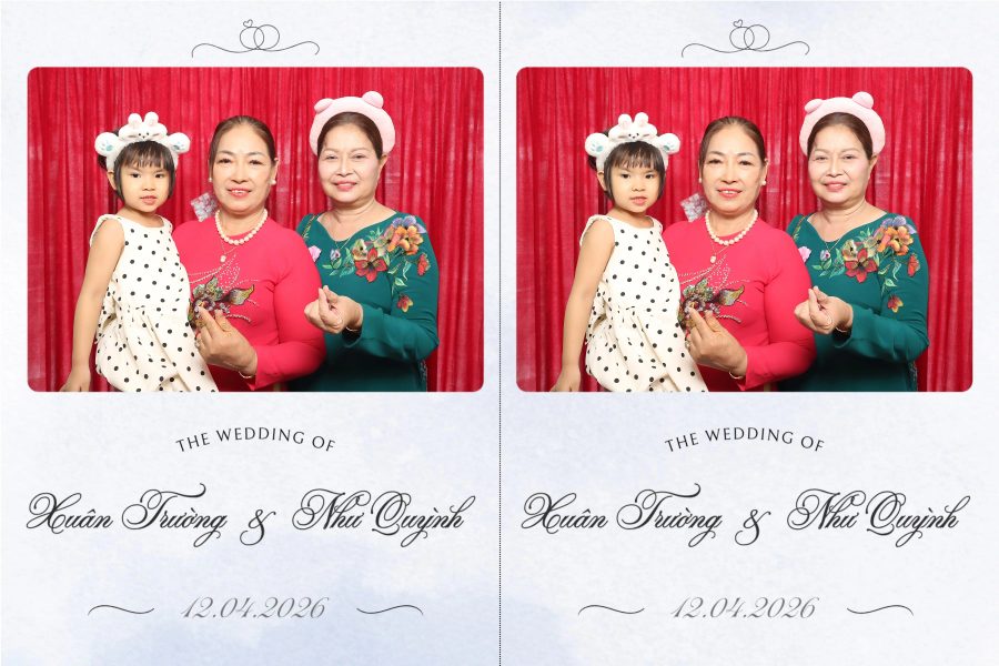 Chupbox Wedding Photobooth for Truong & Quynh at Luxury Palace