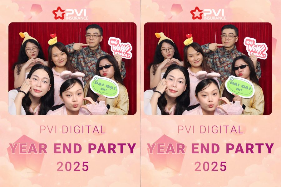 Chupbox Photobooth at LAGARDEN for PVI Year-end party