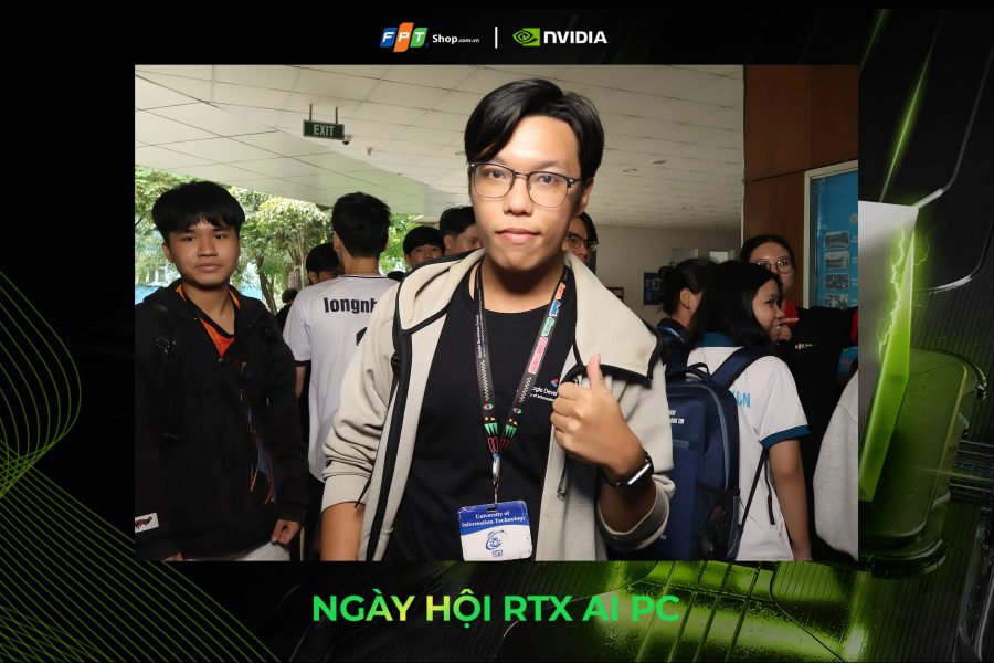Chupbox Photobooth activity for Nvidia Promotion at University of Information Technology