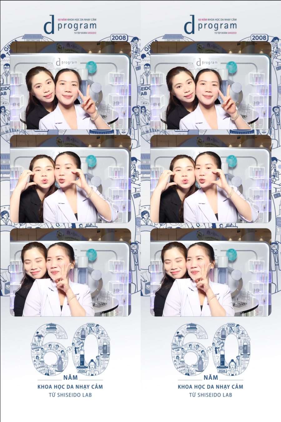 D program by Shiseido 60th Anniversary Promotion at Aeon Mall Tân Phú