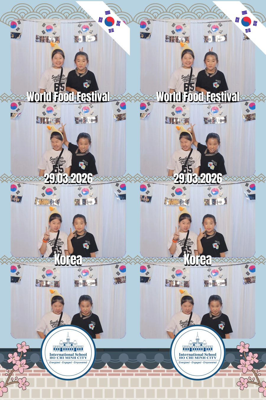 Chupbox Photobooth photos at International School HCMC (ISHCMC)