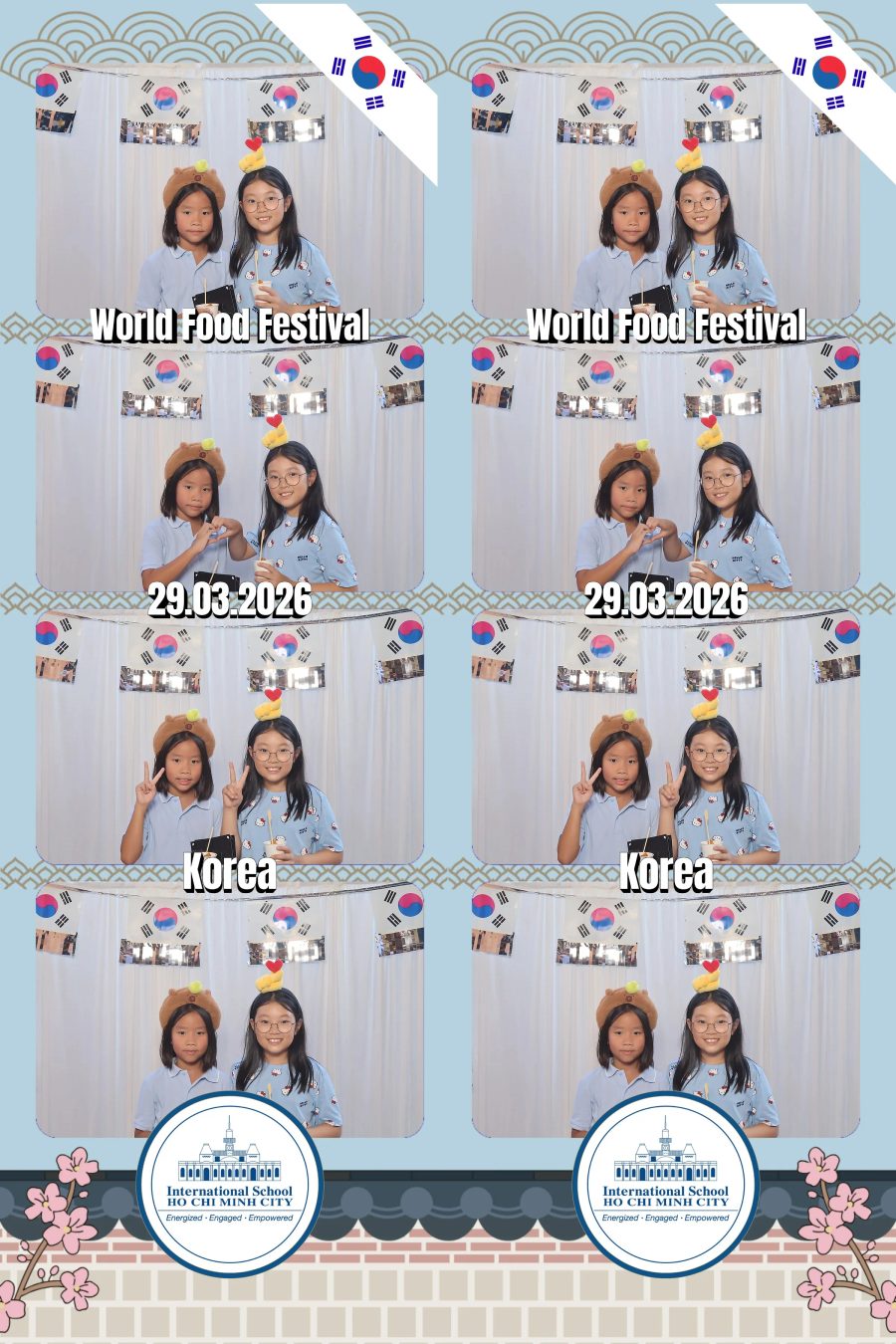 Chupbox Photobooth photos at International School HCMC (ISHCMC)