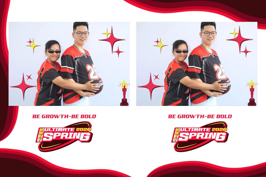 Chupbox Photobooth of RMIT Ultimate Frisbee Club at RMIT university in HCM