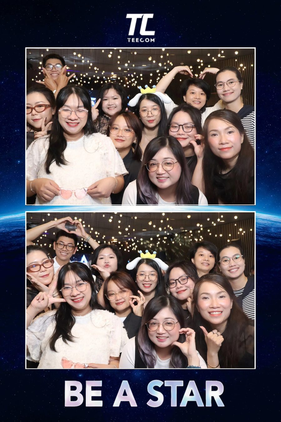 Chupbox Photobooth for Year-end party 2026 of Teecom at Capella Gallery Hall