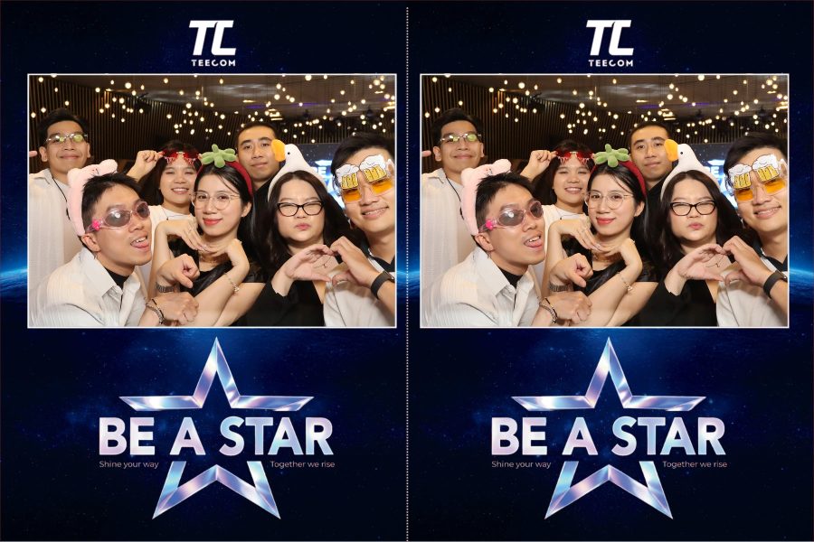 Chupbox Photobooth for Year-end party 2026 of Teecom at Capella Gallery Hall