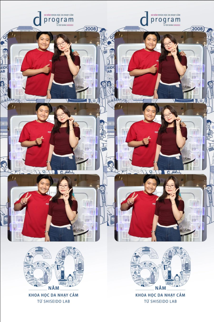 D program by Shiseido 60th Anniversary Promotion at Aeon Mall Tân Phú