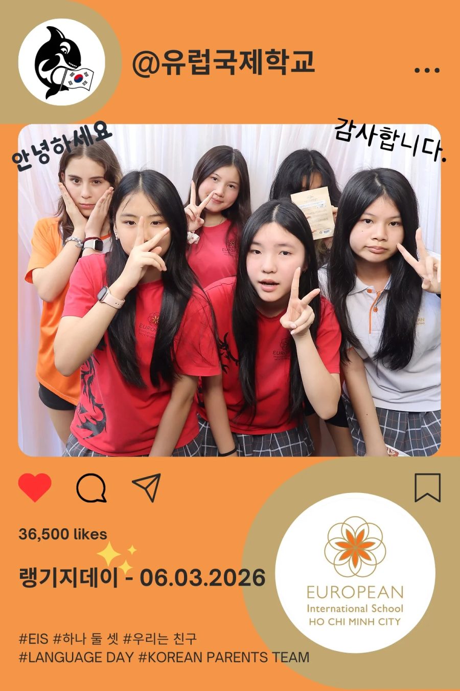 Language Day 2026 at European International School (EIS) in Ho Chi Minh City