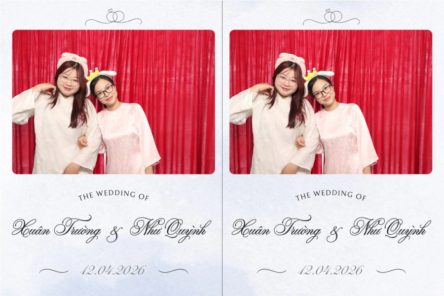 Chupbox Wedding Photobooth for Truong & Quynh at Luxury Palace