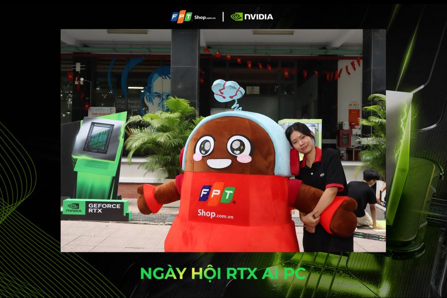 Chupbox Photobooth activity for Nvidia Promotion at University of Economics and Law