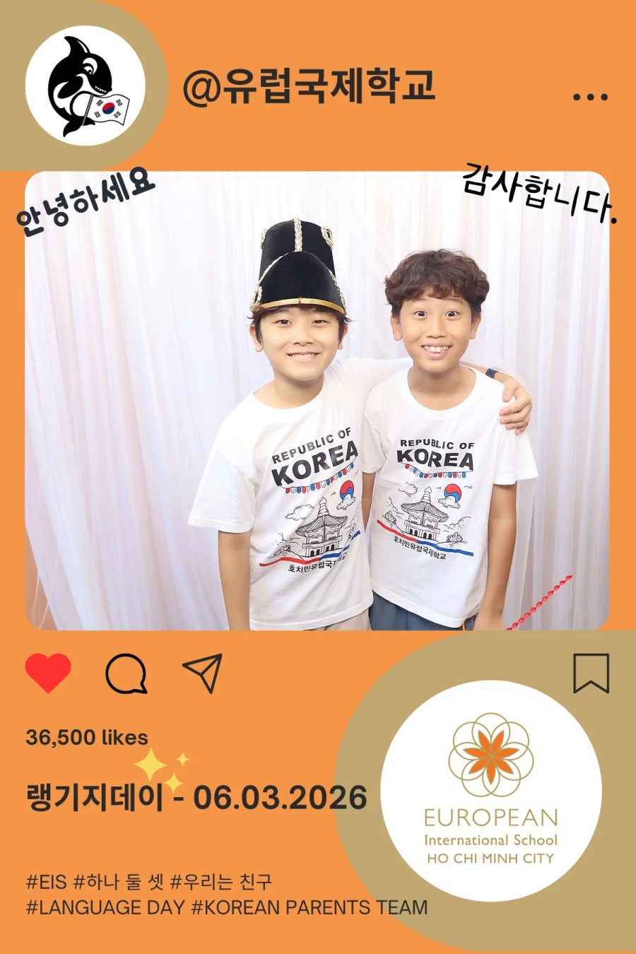 Language Day 2026 at European International School (EIS) in Ho Chi Minh City