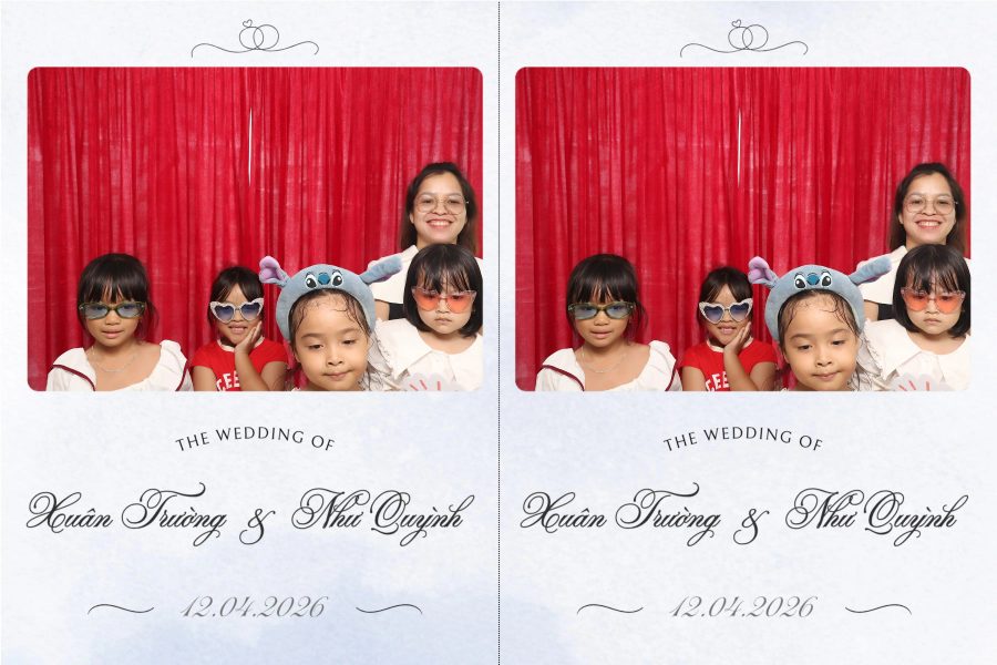 Chupbox Wedding Photobooth for Truong & Quynh at Luxury Palace