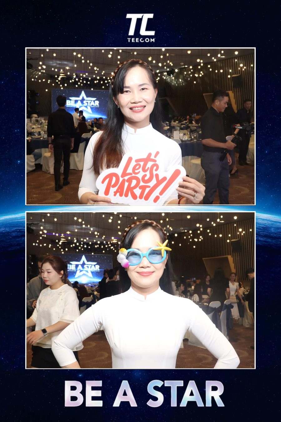 Chupbox Photobooth for Year-end party 2026 of Teecom at Capella Gallery Hall