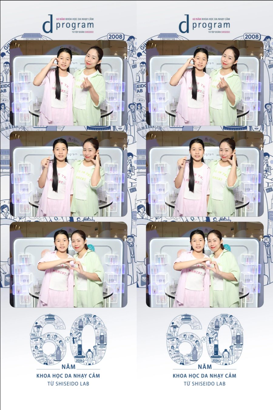 D program by Shiseido 60th Anniversary Promotion at Aeon Mall Tân Phú