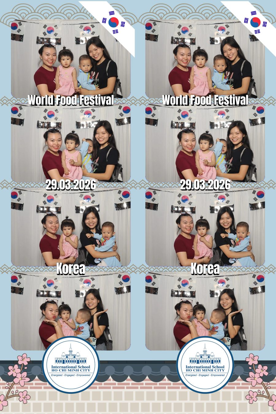 Chupbox Photobooth photos at International School HCMC (ISHCMC)