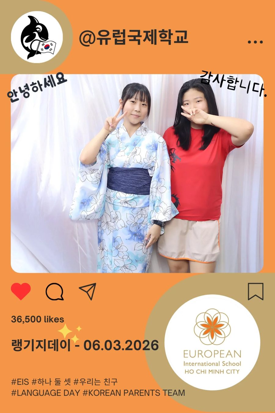 Language Day 2026 at European International School (EIS) in Ho Chi Minh City