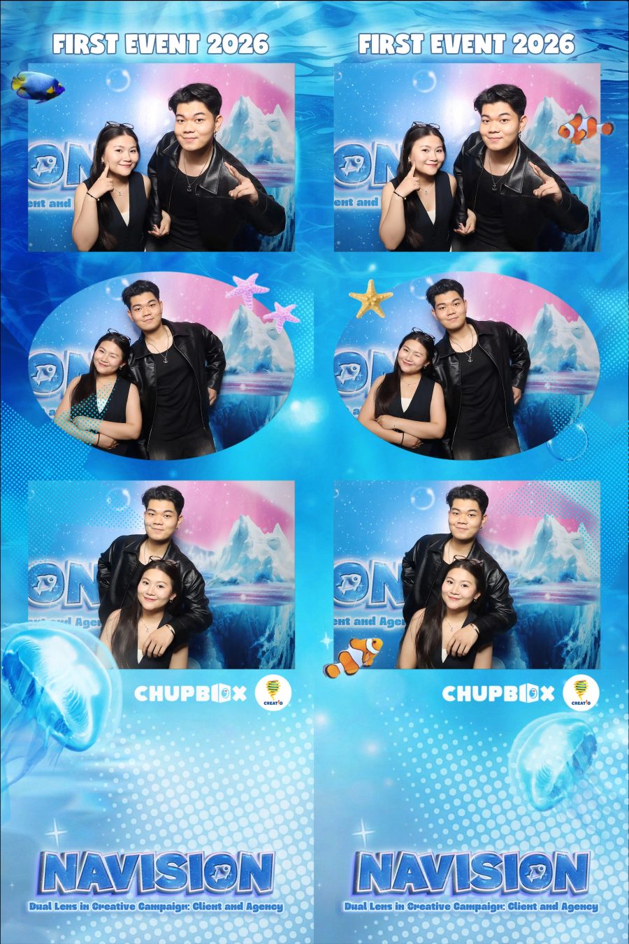 Chupbox Photobooth Photo at FIRST EVENT 2026 of Marketing Club Creatio