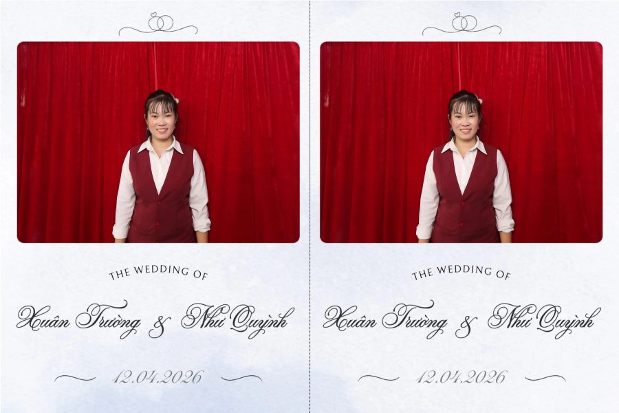 Chupbox Wedding Photobooth for Truong & Quynh at Luxury Palace