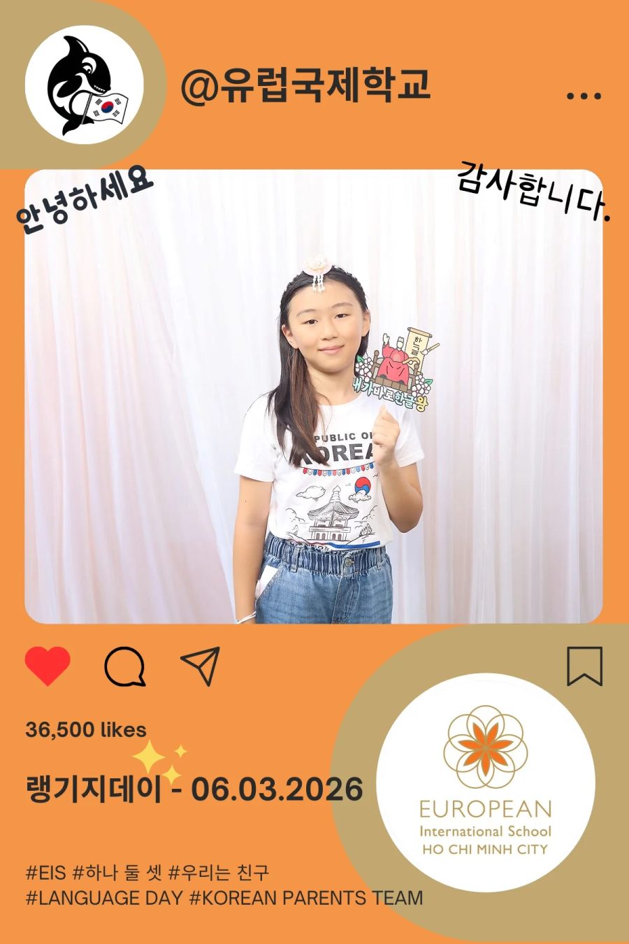 Language Day 2026 at European International School (EIS) in Ho Chi Minh City