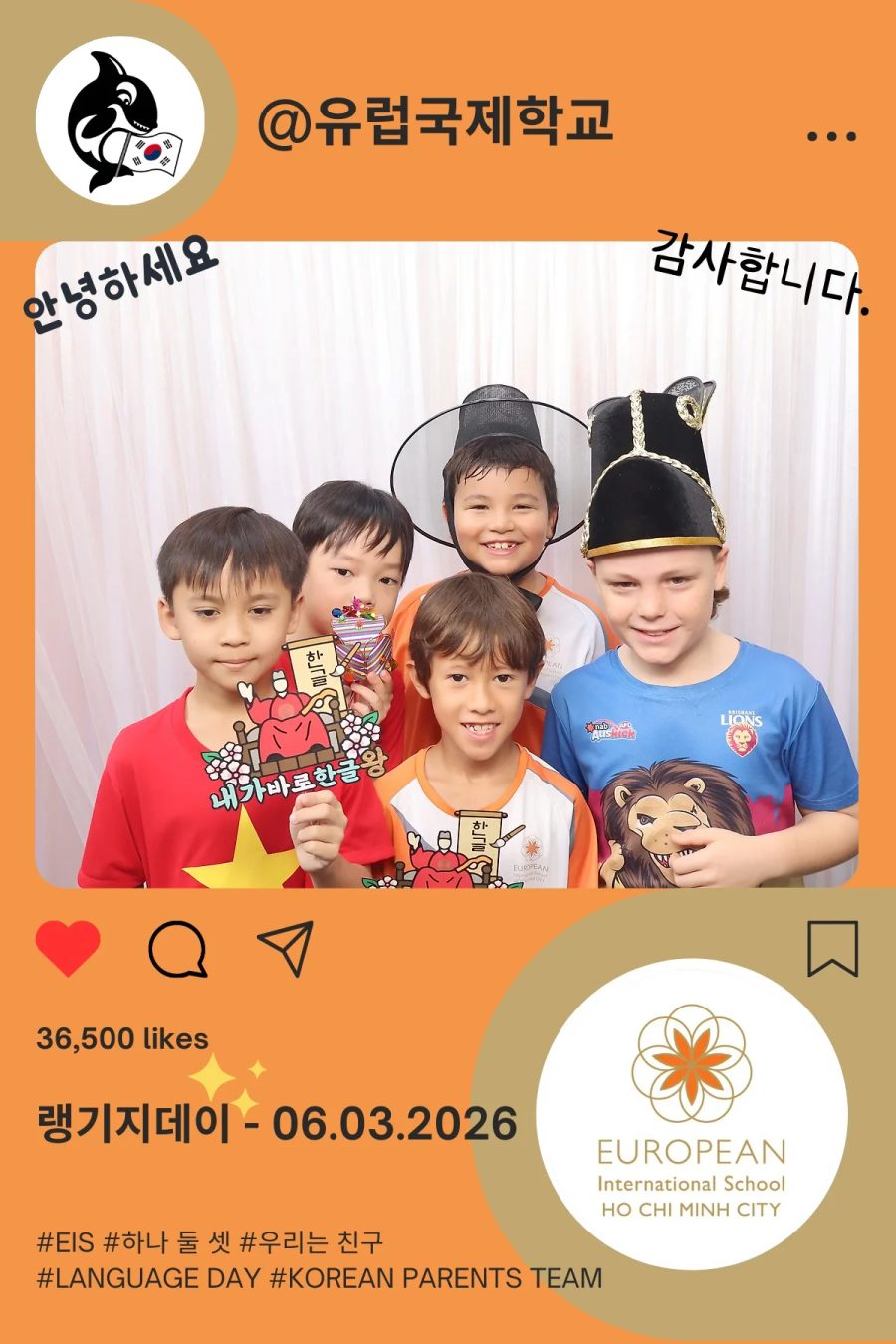 Language Day 2026 at European International School (EIS) in Ho Chi Minh City