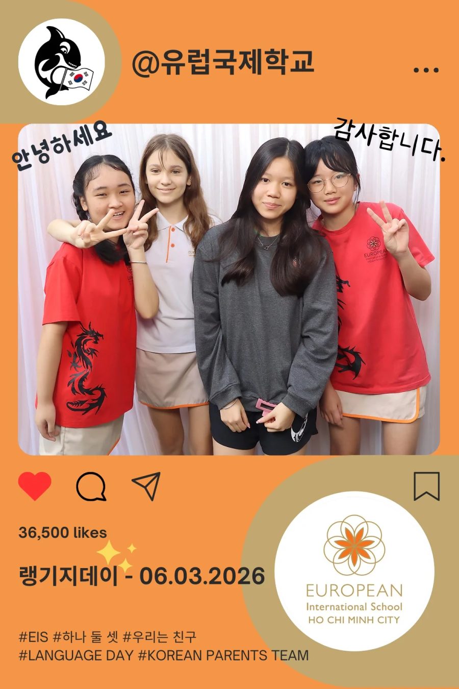 Language Day 2026 at European International School (EIS) in Ho Chi Minh City