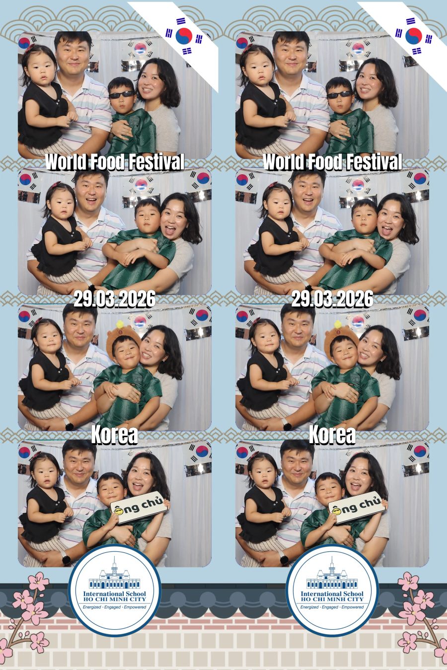 Chupbox Photobooth photos at International School HCMC (ISHCMC)