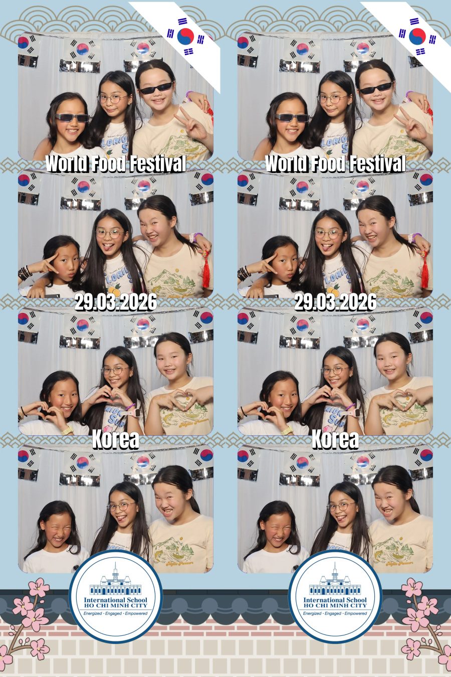 Chupbox Photobooth photos at International School HCMC (ISHCMC)