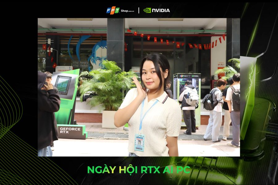 Chupbox Photobooth activity for Nvidia Promotion at University of Economics and Law