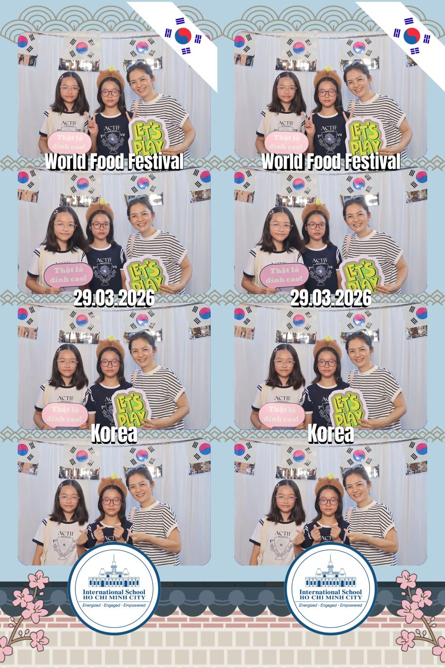 Chupbox Photobooth photos at International School HCMC (ISHCMC)