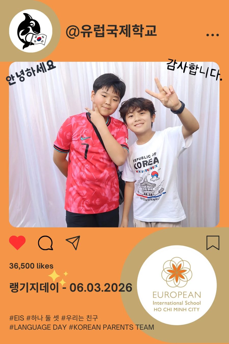 Language Day 2026 at European International School (EIS) in Ho Chi Minh City