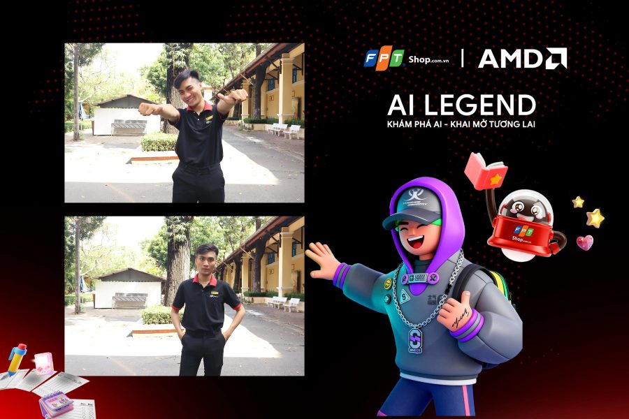 Chupbox Photobooth photo for FPT Shop Event at Nguyễn Thị Minh Khai High School