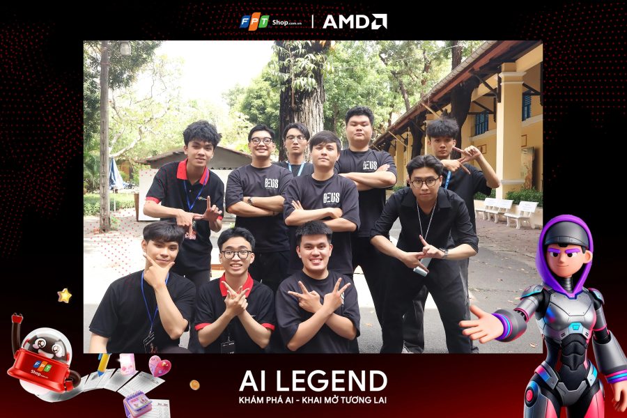 Chupbox Photobooth photo for FPT Shop Event at Nguyễn Thị Minh Khai High School