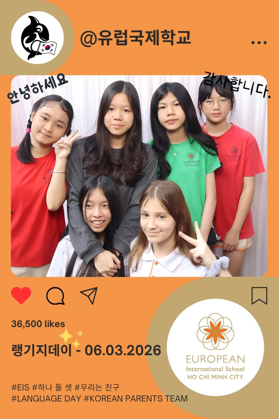 Language Day 2026 at European International School (EIS) in Ho Chi Minh City