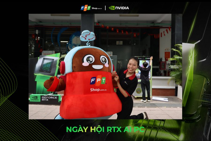 Chupbox Photobooth activity for Nvidia Promotion at University of Economics and Law