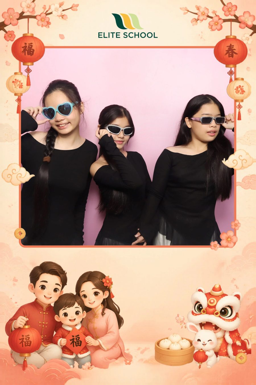 Chupbox Photobooth for Family day at Elite School Binh Duong