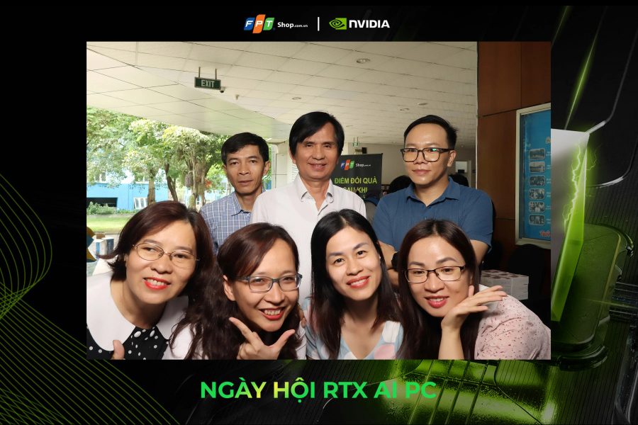 Chupbox Photobooth activity for Nvidia Promotion at University of Information Technology