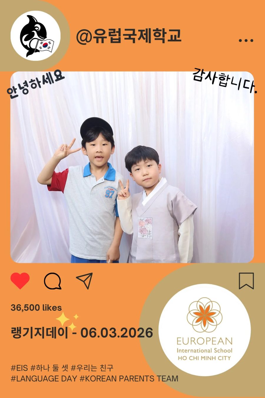 Language Day 2026 at European International School (EIS) in Ho Chi Minh City